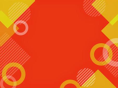 シンプルで幾何学的な背景イラスト