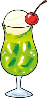 cream soda illustration, , JPG and PNG