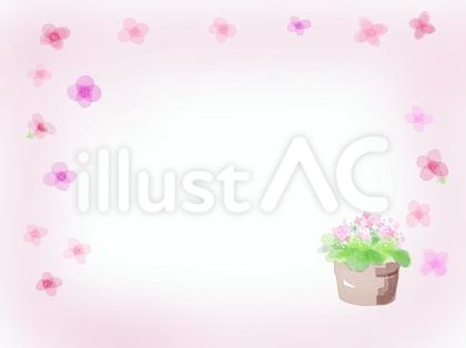 お花のフレーム