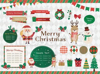 クリスマスに使える*あしらいセット