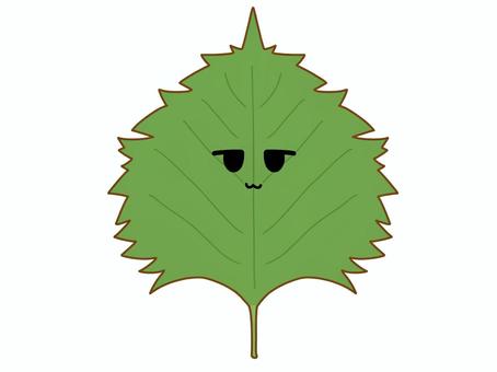 ジト目の大葉アイコン ジト目の大葉アイコン 野菜,大葉,薬味,葉物野菜,かわいい,アイコン,顔,シンプル,手描き,ジト目のイラスト素材