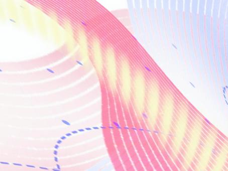 流線のリズム-ローズ05 ローズ,流線,抽象,背景,曲線,グラデーション,柔らかい,光,エレガント,美しいのイラスト素材