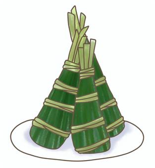 ちまき　２０２５ ちまき,もち,節句,かわいい,ほのぼの,手描き,シンプルのイラスト素材