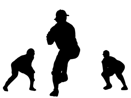 Baseball pitcher silhouette, baseball, pitcher, silhouette, JPG and PNG