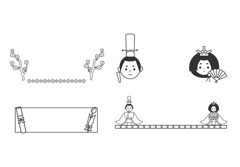 Illustration, frame, a favorite, march, 