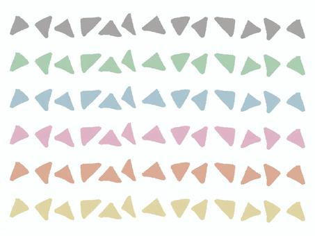 Illustration, decorative ruling, line, triangle, 