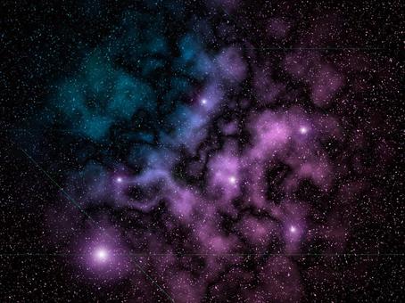 星雲の背景イラスト 背景,宇宙,星雲,天の川,銀河,天体,星座,星の海,コスモ,宇宙の背景のイラスト素材