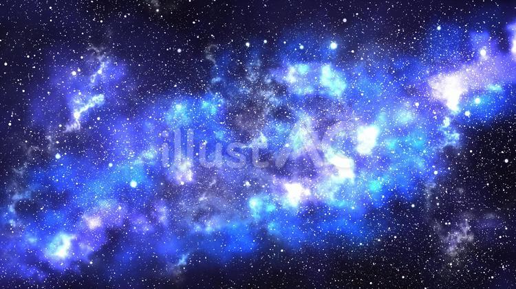 宇宙・星空の背景素材52 宇宙,キラキラ,コスモのイラスト素材