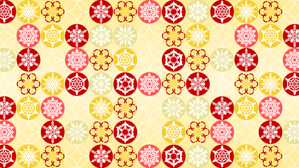 年賀風、雪もようのパターン背景 雪,パターン,年賀,年末年始,かわいい,オシャレ,和,和風,ベクター,背景のイラスト素材