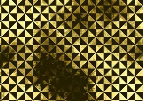 黒と金色のマーブル三角タイルパターン マーブル,パターン,テクスチャ,三角形,幾何学,繰り返し,背景,黒,ゴールド,金色のイラスト素材