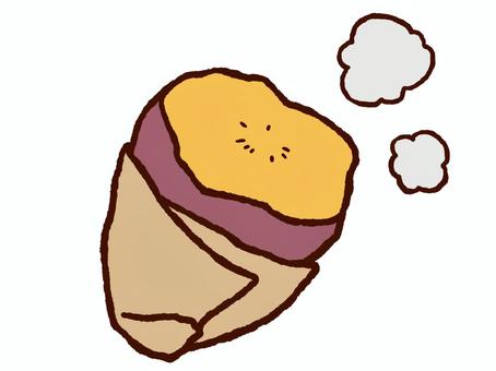 Illustration, potato, sweet potato, sweet potato, JPG and PNG