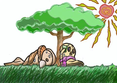 埴輪のハニワん 埴輪,古墳,縄文土器,人型,縄文時代のイラスト素材