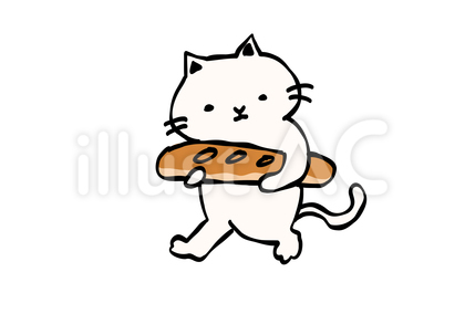 パンと猫