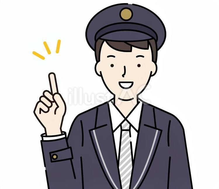 案内08（単体B・男性） 案内,説明,おすすめのイラスト素材