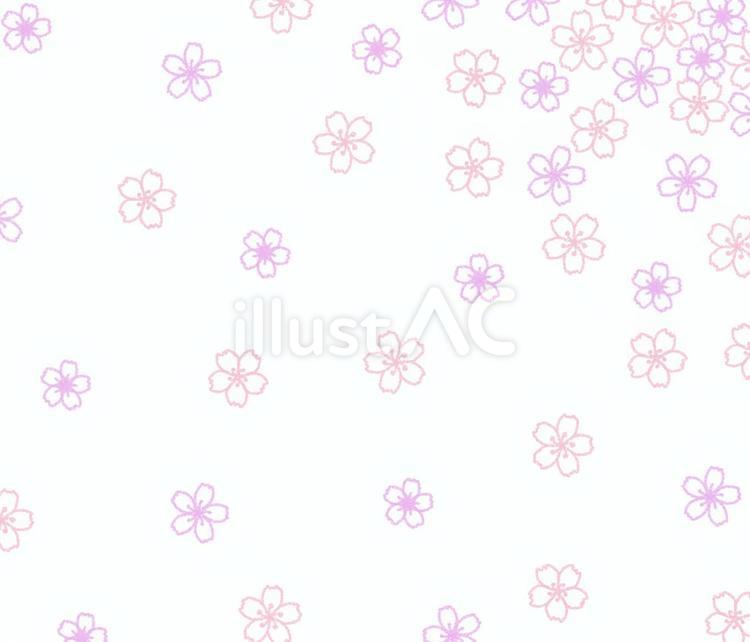 桜の壁紙 桜,花,春のイラスト素材