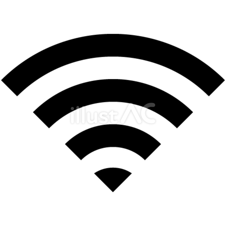 wifiマーク-1 wifiマーク-1 wifi,ワイファイ,無線のイラスト素材