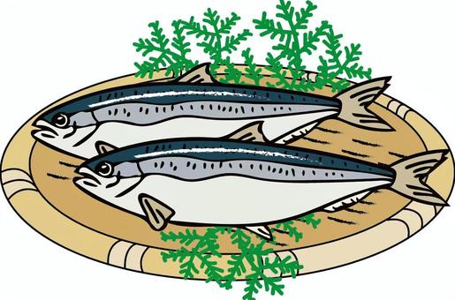 にしん にしん,ざる,食材,食べ物,魚のイラスト素材