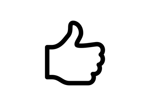 高評価（いいね） いいね,高評価,良い,sns,web,サイト,hp,ホームページ,インターネット,ネットのイラスト素材