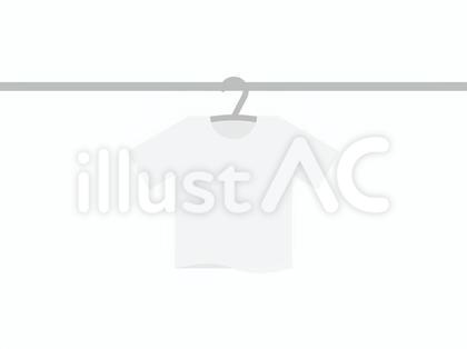 ハンガー干しTシャツ