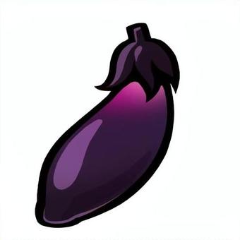 なす（ナス・茄子） 食べ物,食材,野菜,夏,なすのイラスト素材