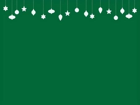 オーナメントシルエットのフレーム オーナメントシルエットのフレーム ベクター,クリスマス,フレーム,飾り枠,枠,かわいい,北欧,おしゃれ,あしらい,クリスマス飾りのイラスト素材