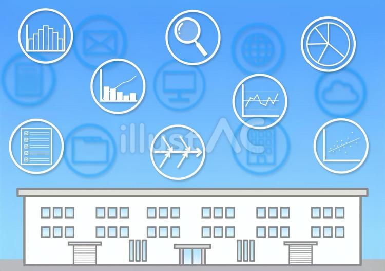 Free Vectors | Factory building and quality control/QC icon
