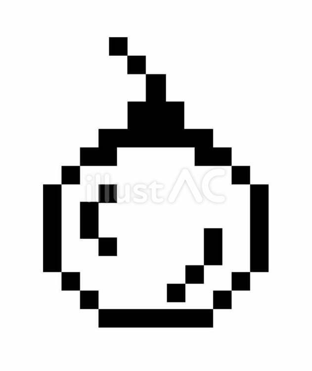 爆弾（ドット絵） 爆弾,爆破,危険のイラスト素材