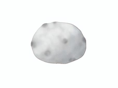 水彩画風豆大福のイラスト 豆大福,水彩,リアル,和菓子,手描き,スイーツ,デザート,豆,大福,あんこのイラスト素材