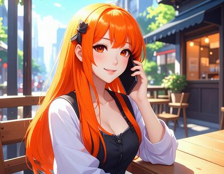 只今通話中