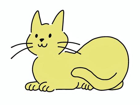 ネコちゃん（黄色）