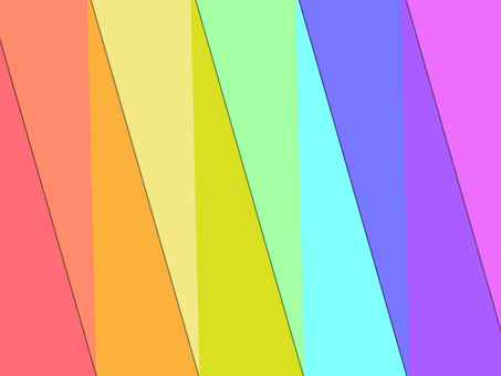 Rainbow triangle figure (vertical), rainbow, triangular figure, vertical, JPG and AI