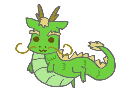 Cute deformed dragon, chen, year of the year, dragon, JPG and PNG