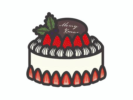 ホールケーキ（クリスマス）01