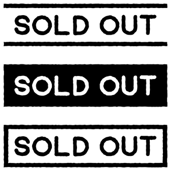 SOLD OUTのラベル 黒 完売,ソールドアウト,ラベル,売り切れ,品切れ,メッセージ,soldout,スタンプ,タグ,popのイラスト素材