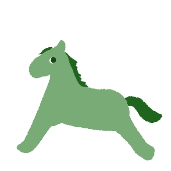 馬　午年　干支　イラスト　競馬　動物 馬,干支,動物,動物園,競馬,競馬場,牧場,午年,かわいい,アナログのイラスト素材