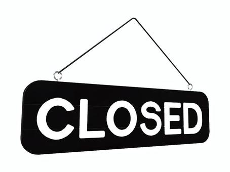 メッセージボード　CLOSED メッセージボード,closed,閉店,お知らせ,クローズド,告知,文字のイラスト素材