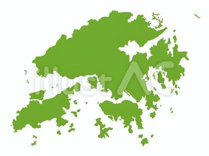 ゆるい香港の地図