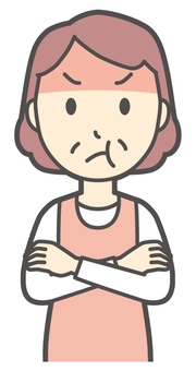  エプロンおばちゃん-021-バスト