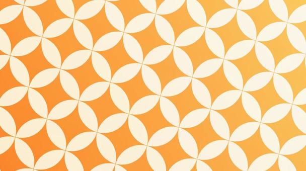 七宝柄サムネイル（イエロー）