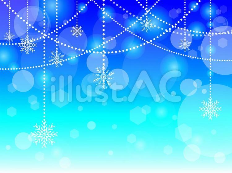 クリスマス　冬の背景161030 女性,明るい,風景のイラスト素材