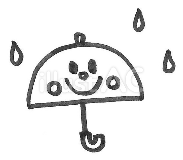 かさ　傘　umbrella かさ,傘,umbrellaのイラスト素材