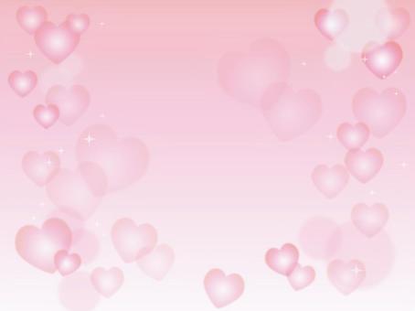 Illustration, heart, background, fluffy, 