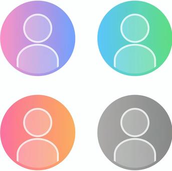 插圖, 圖標, sns, 教授, 