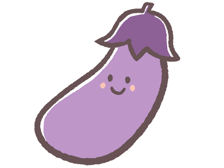 美味しい食べ物の野菜のナス ナス,野菜,食べ物,食材,材料,レシピ,料理,お店,飲食店,スーパーのイラスト素材