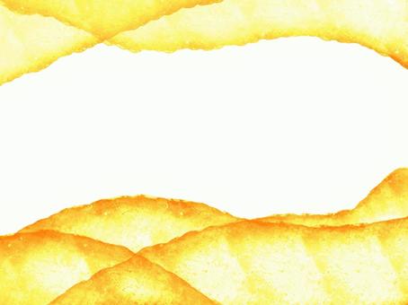 光の層シリーズ-yeor01 背景,水彩,抽象,グラデーション,黄色,オレンジ,光,明るい,柔らかい,上品のイラスト素材