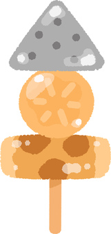 おでん 食べ物,おでん,料理,食品,煮物,和食,こんにゃく,ちくわ,大根のイラスト素材