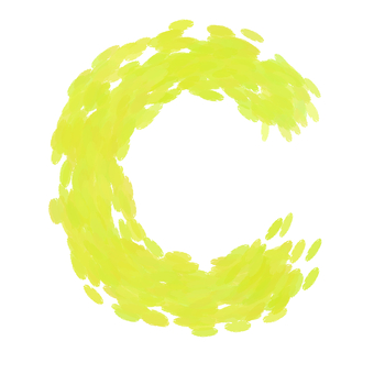 插圖, 字母, 英語, 黃色, 