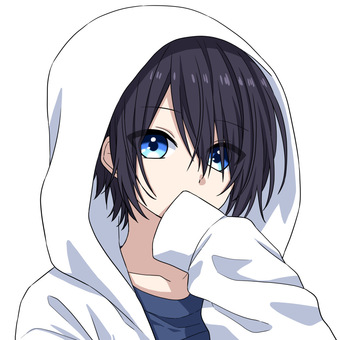 男の子 人物,男の子,キャラクター,パーカー,かっこいい,かわいい,アイコン,プロフィール,アニメ絵,萌え系のイラスト素材