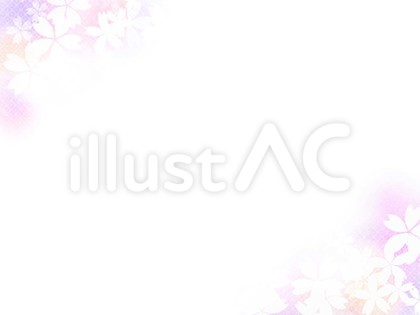 薄い鹿の子模様の桜フレーム、素材