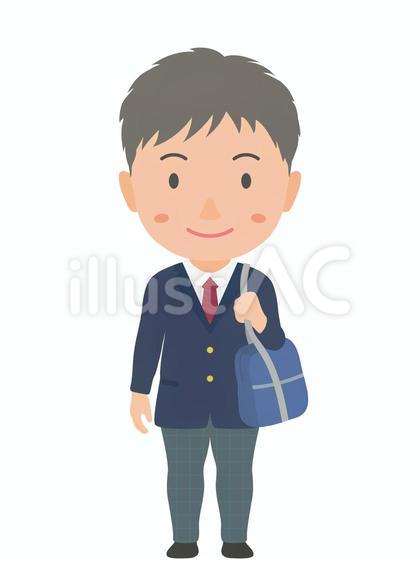 男子高校生 ブレザー